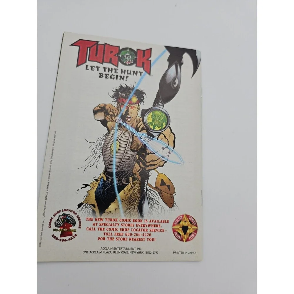 Turok Dinosaur Hunter N64 Nintendo Cartridge & Instruction Booklet Manual